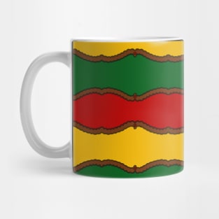 African Patterns with African Colors Mug